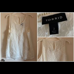 Torrid Lace Tank Top